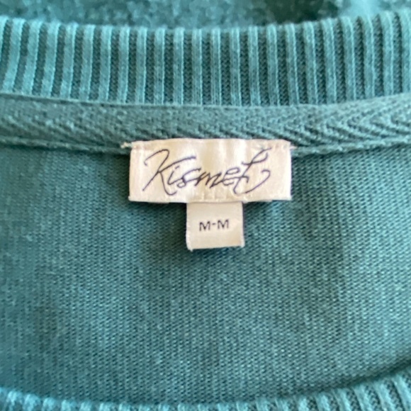 Super soft Kismet pull over crew neck long sleeve round hem top size M - Picture 7 of 9